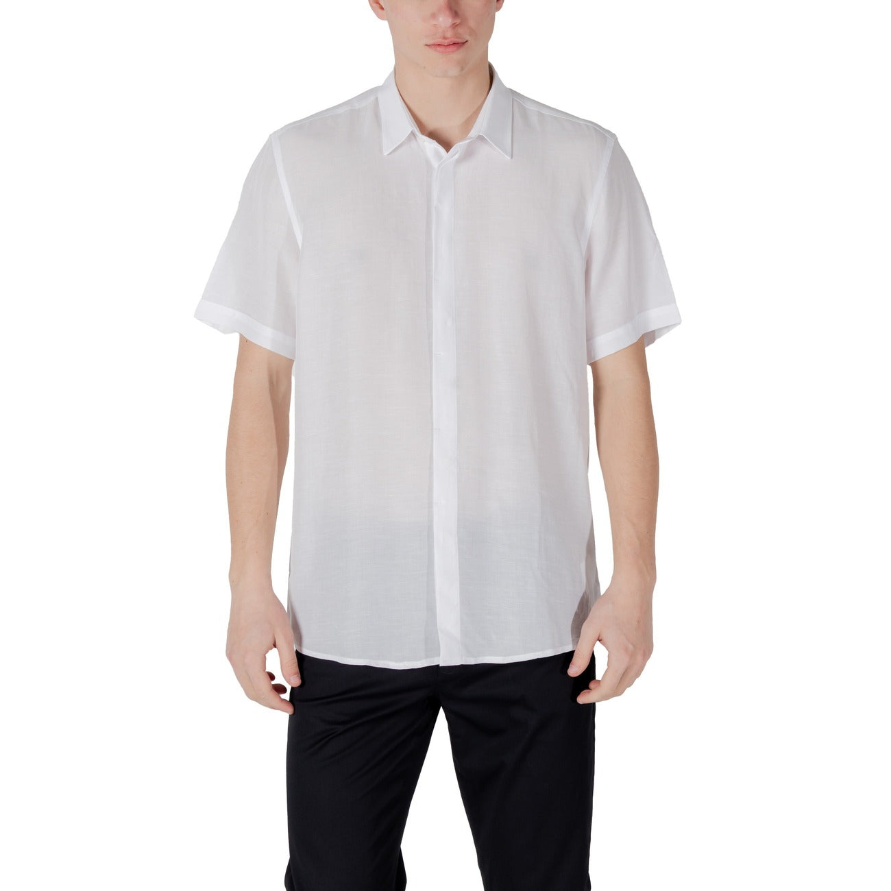 Antony Morato Shirt Heren Groen #2464253