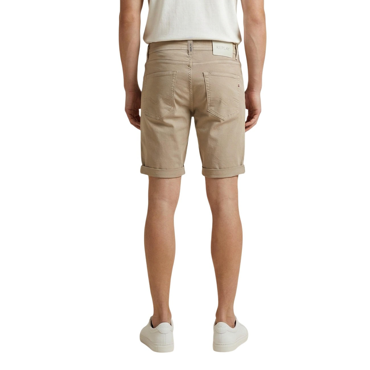 Replay Bermuda Herren Beige