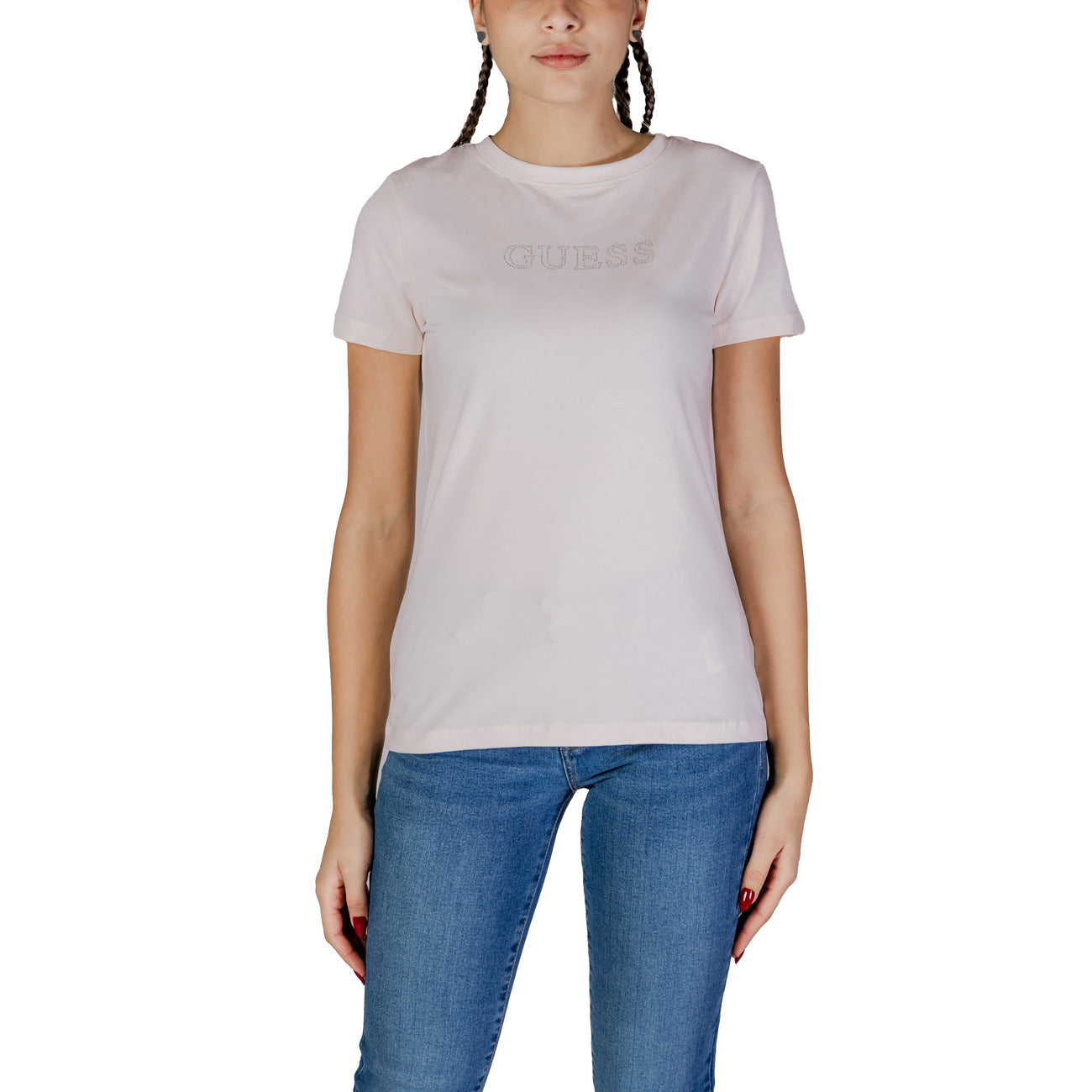 Guess Active T-shirt Dames Roze