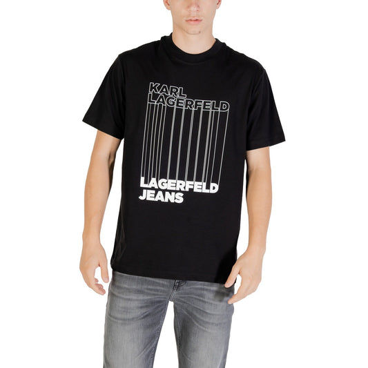 Karl Lagerfeld Jeans T-Shirt Herren Schwarz