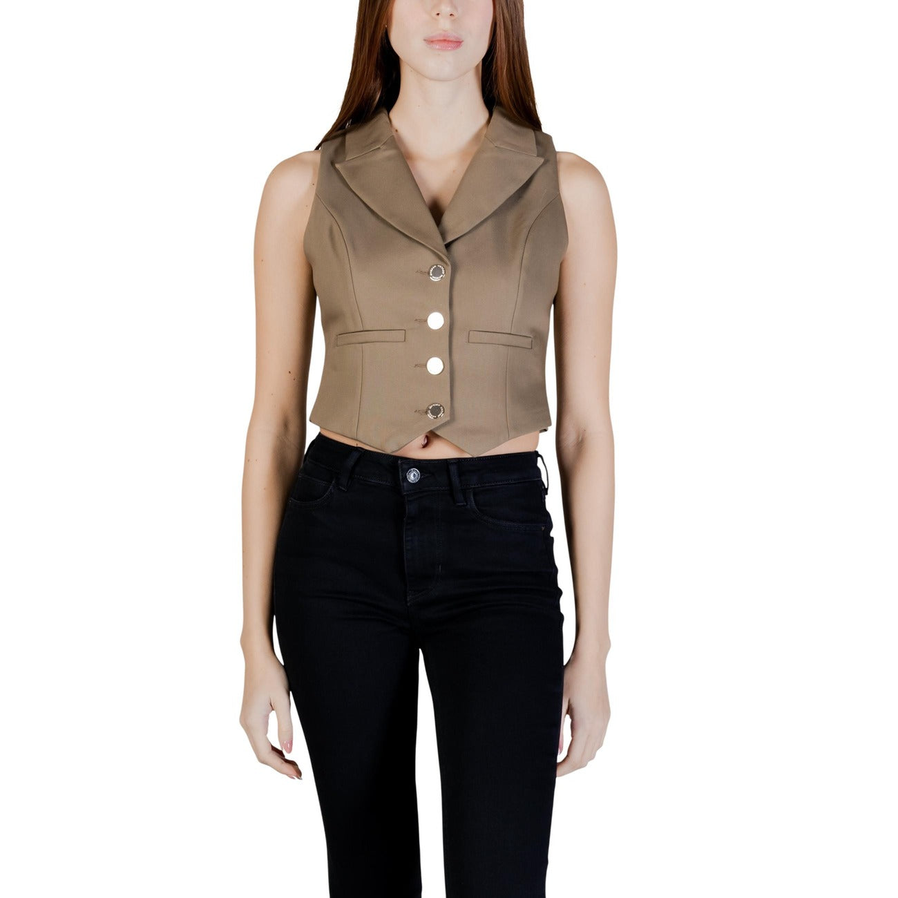 Morgan De Toi Weste Damen Grün Grün #2452483