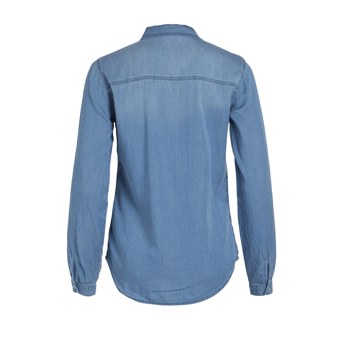 Vila Clothes Shirt Dames Blauw