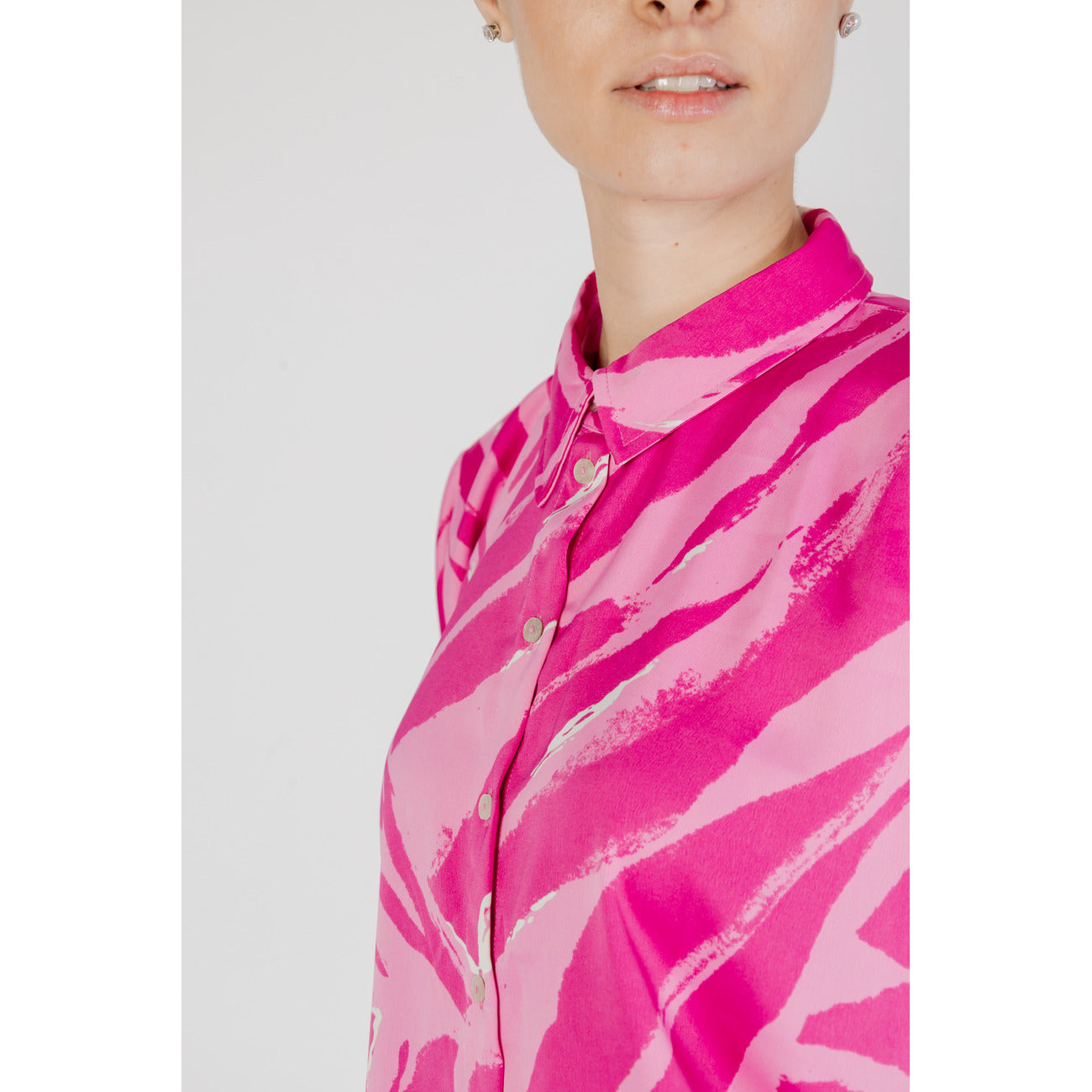 Only Shirt Dames Fuchsia