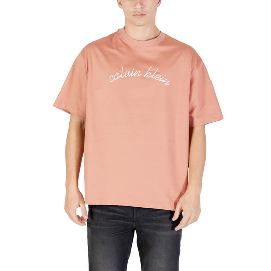 Calvin Klein Jeans T-Shirt Herren Rosa #2446407