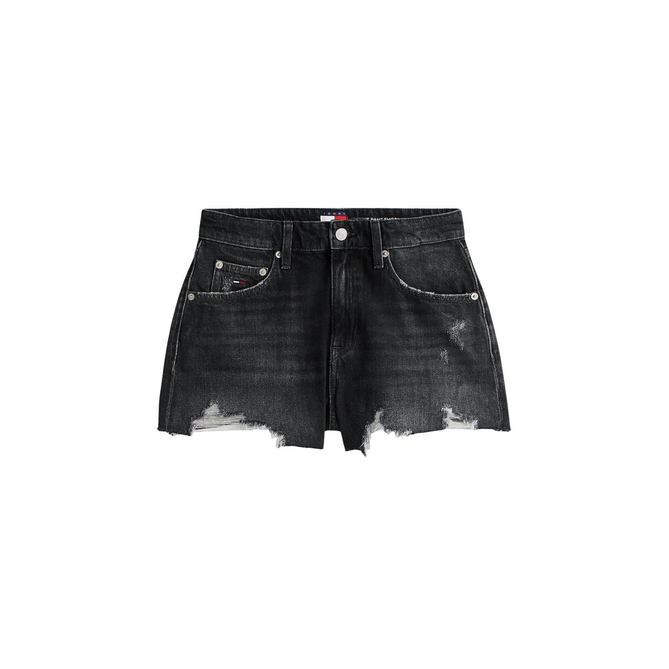 Tommy Hilfiger Jeans Shorts Damen Schwarz