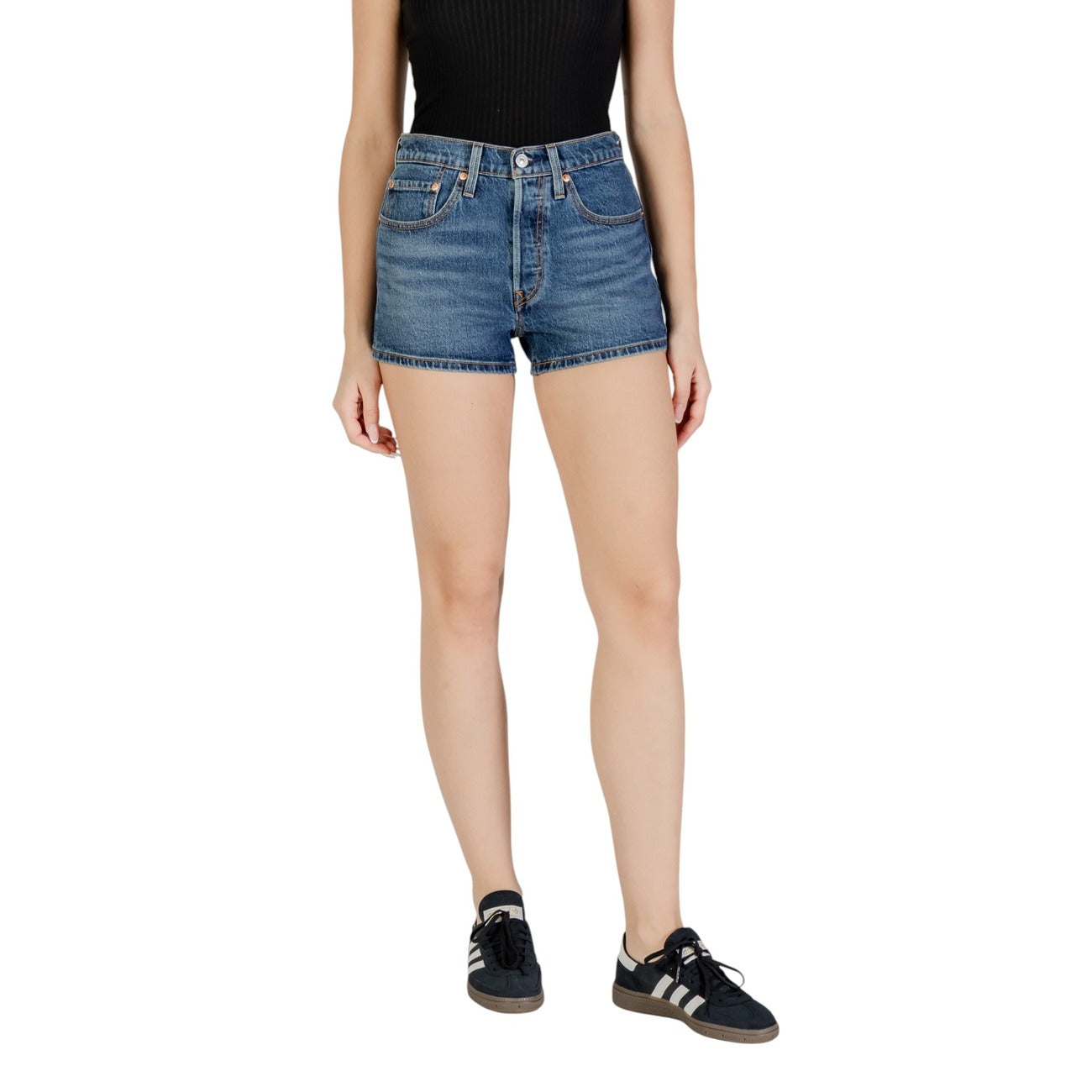 Levi`s Shorts Dames Blauw Blauw