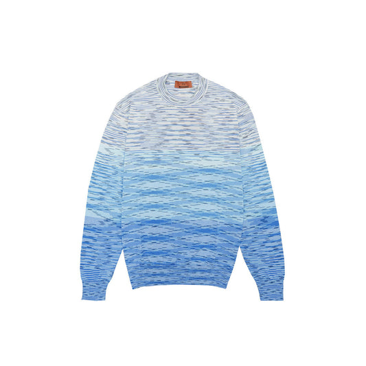 Missoni Strickmode Herren Hellblau