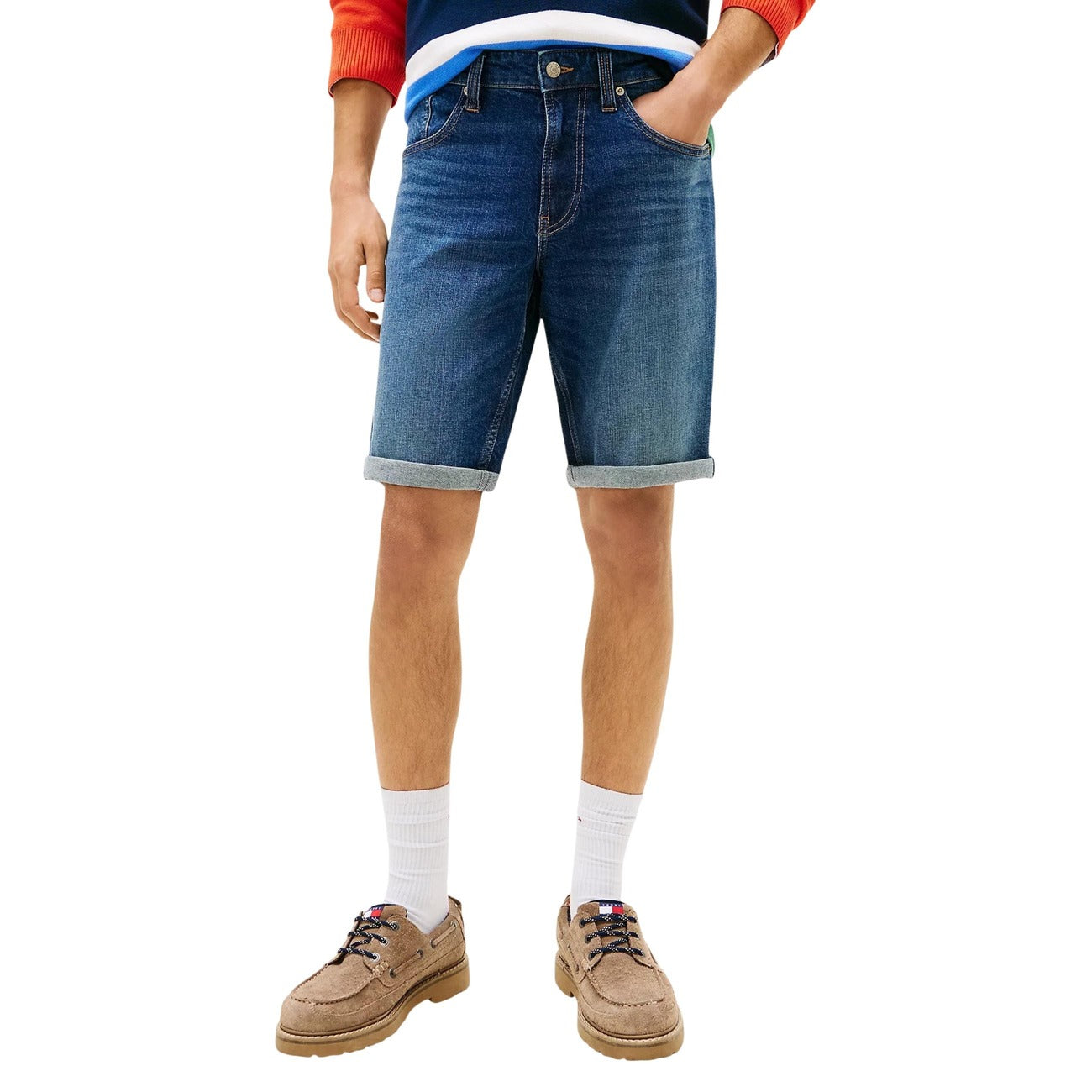 Tommy Hilfiger Jeans Bermuda Herren Blau