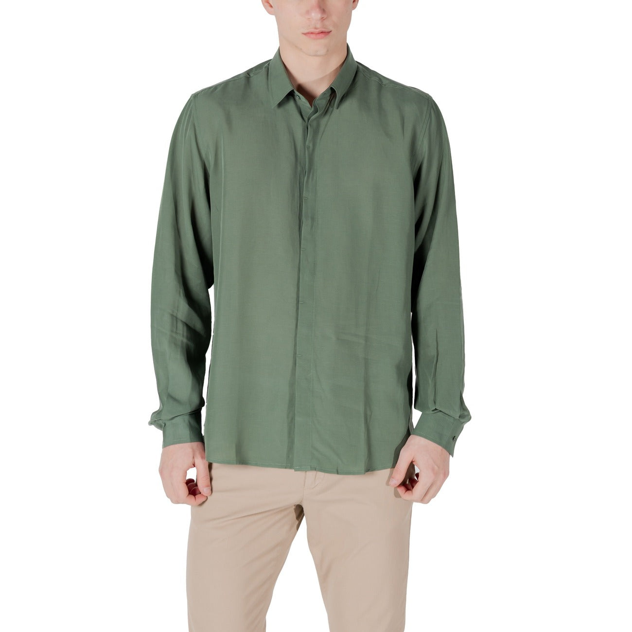 Antony Morato Shirt Heren Groen