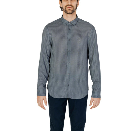 Armani Exchange Shirt Heren Grijs #2210151