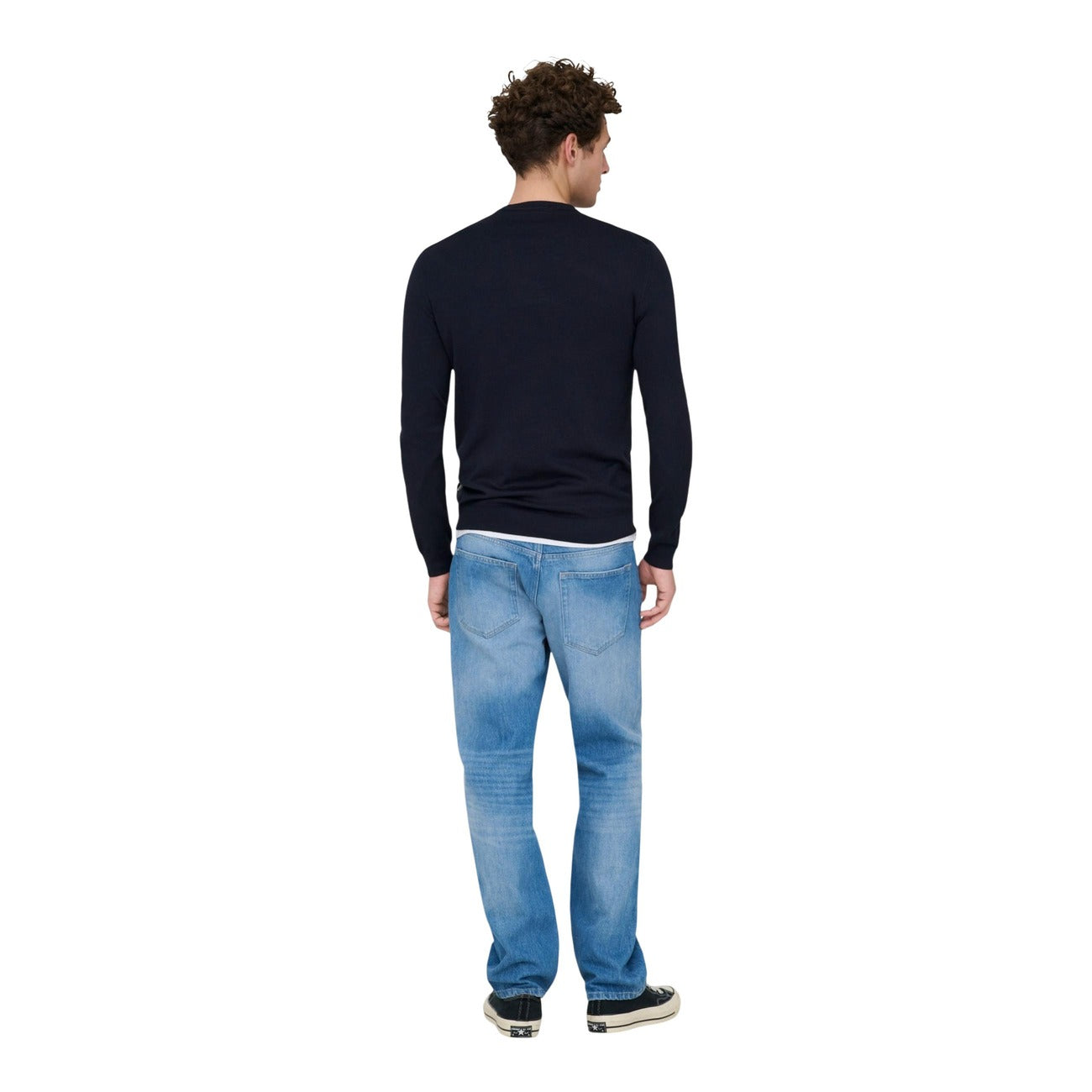 Only & Sons Strickmode Herren Blau