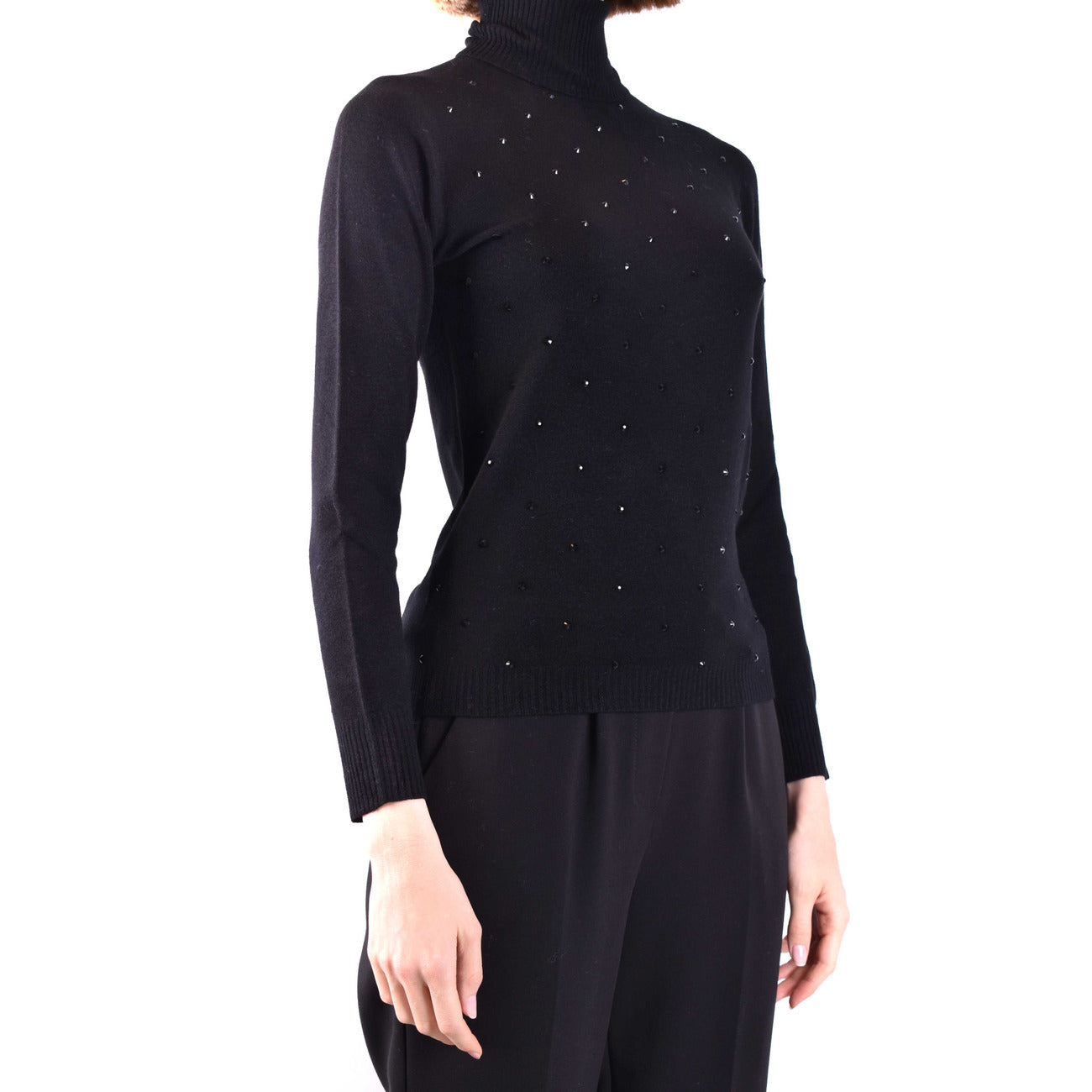 Ermanno Strickmode Damen Schwarz