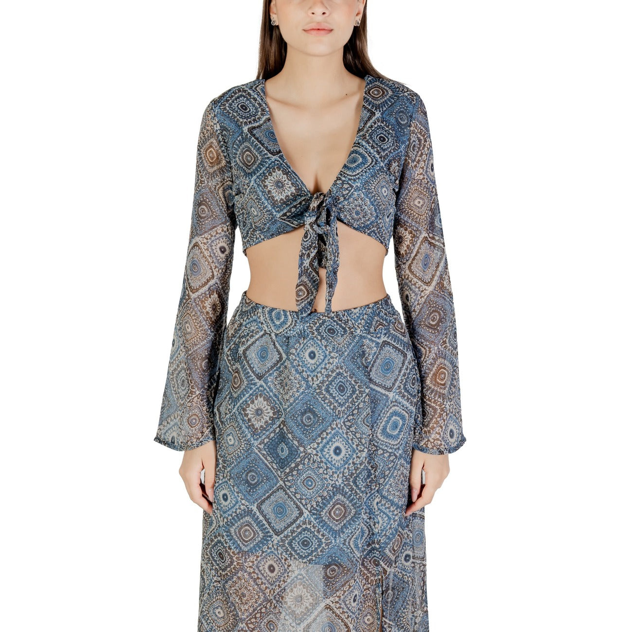 Only Top Dames Blauw