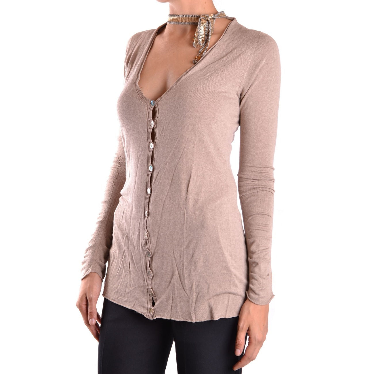 Pinko Cardigan Damen Beige
