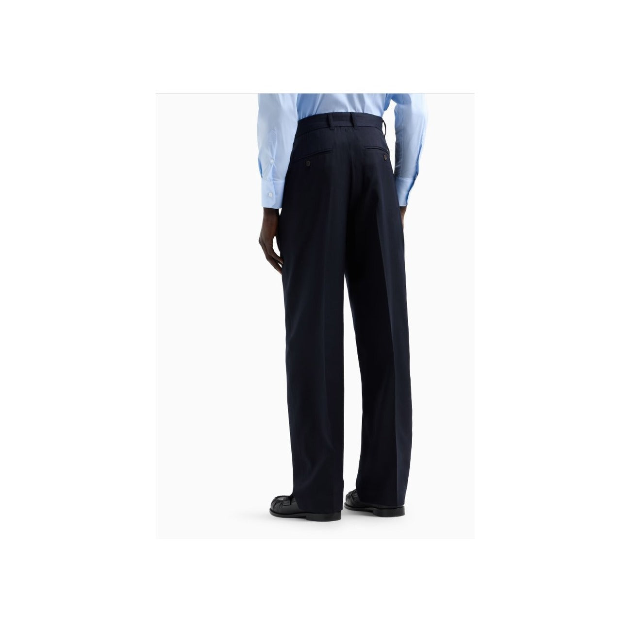 Emporio Armani Trousers Men Blue