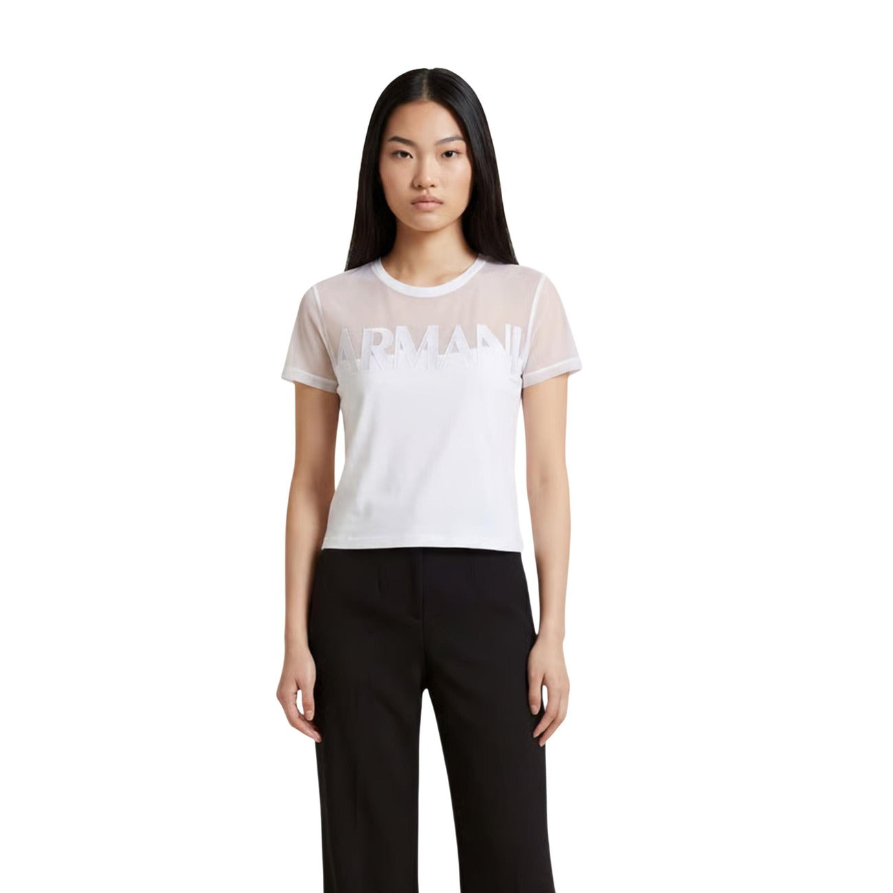 Armani Exchange Top Dames Wit