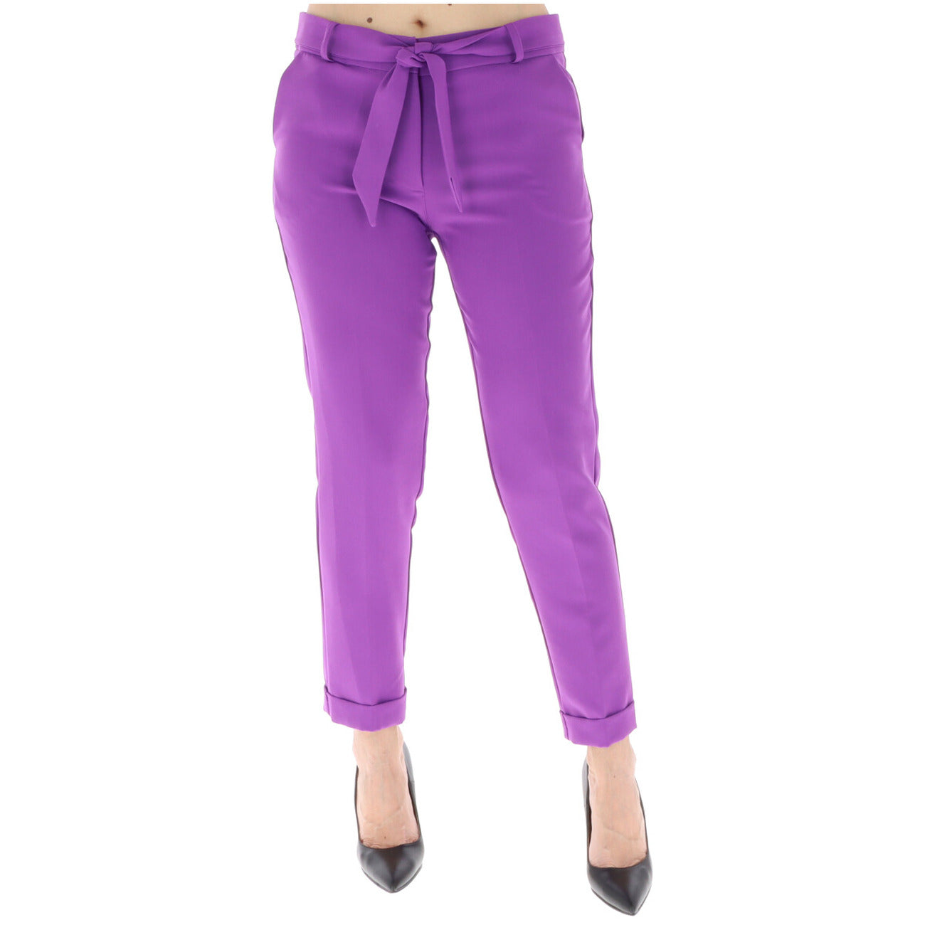 Sol Wears Women Broek Dames Paars