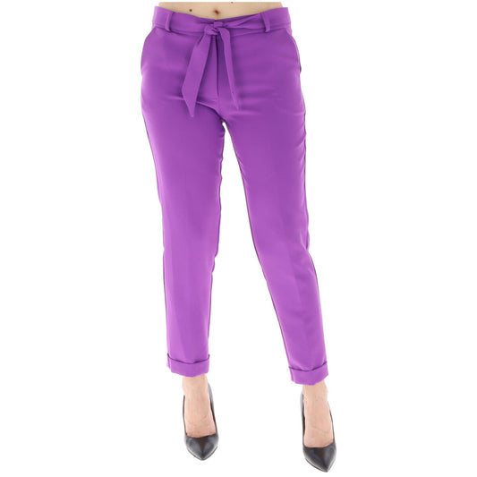 Sol Wears Women Broek Dames Paars