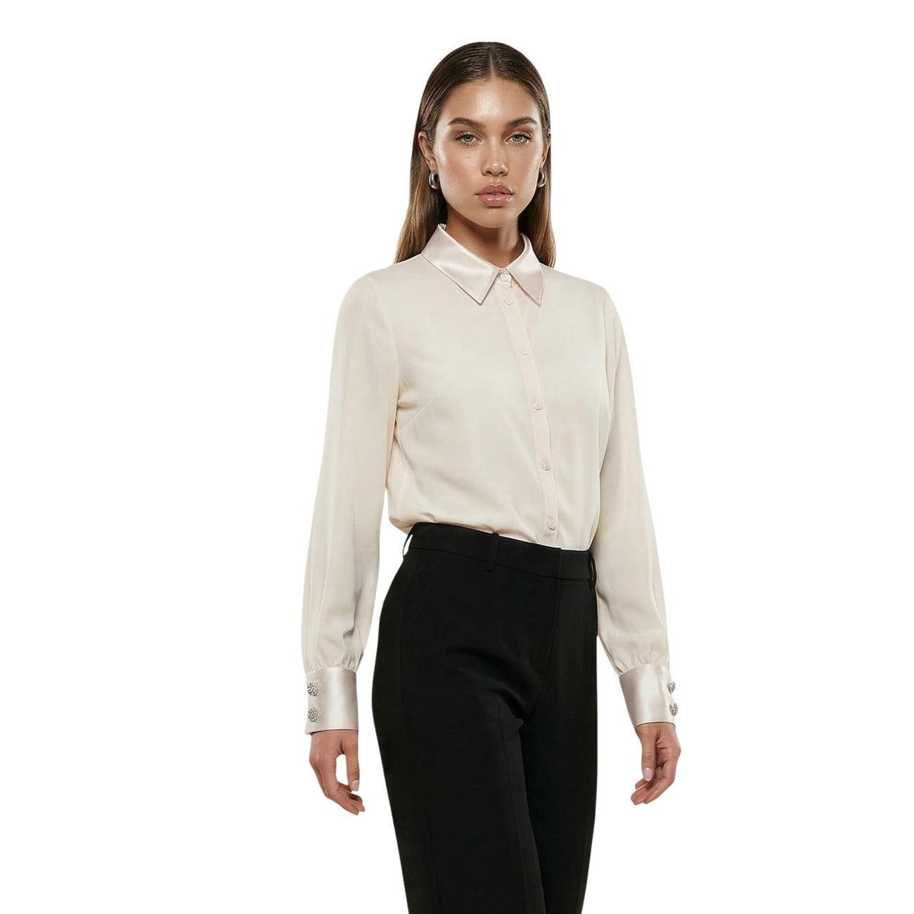 Artigli Shirt Damen Beige