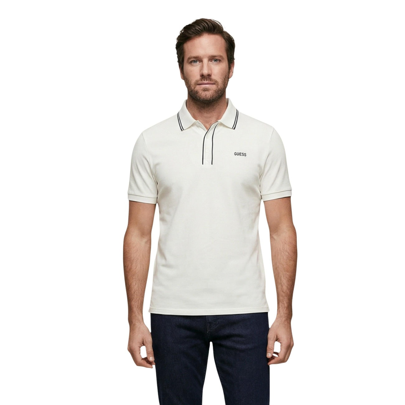 Guess Polo Top Herren Blau