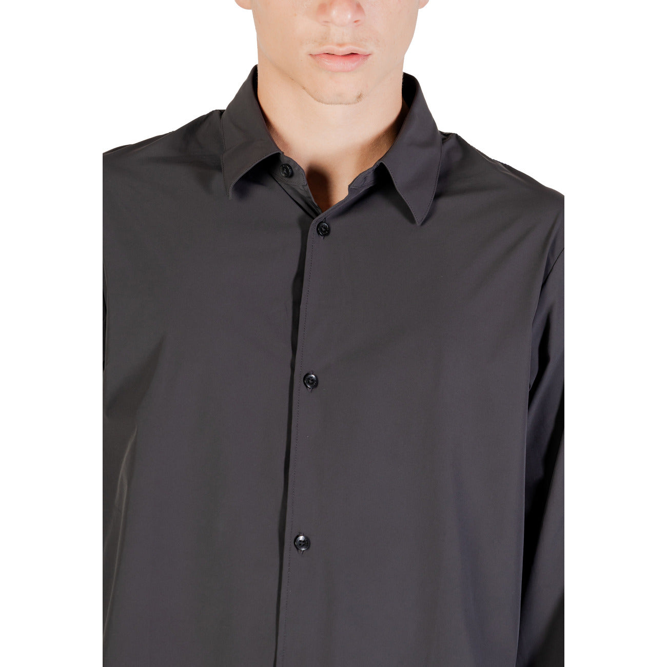Armani Exchange Shirt Heren Zwart #2432446