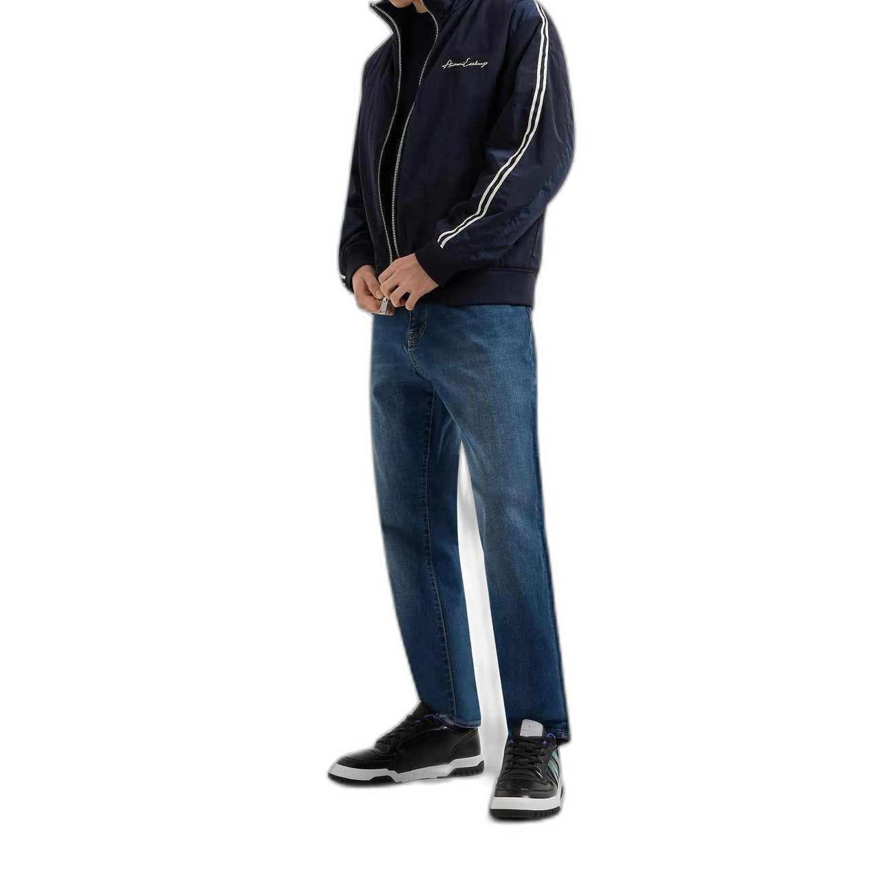 Armani Exchange Jeans Heren Blauw #2212404
