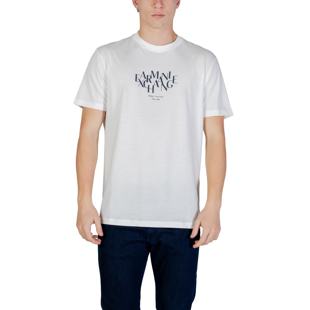 Armani Exchange T-Shirt Herren Blau #2450487