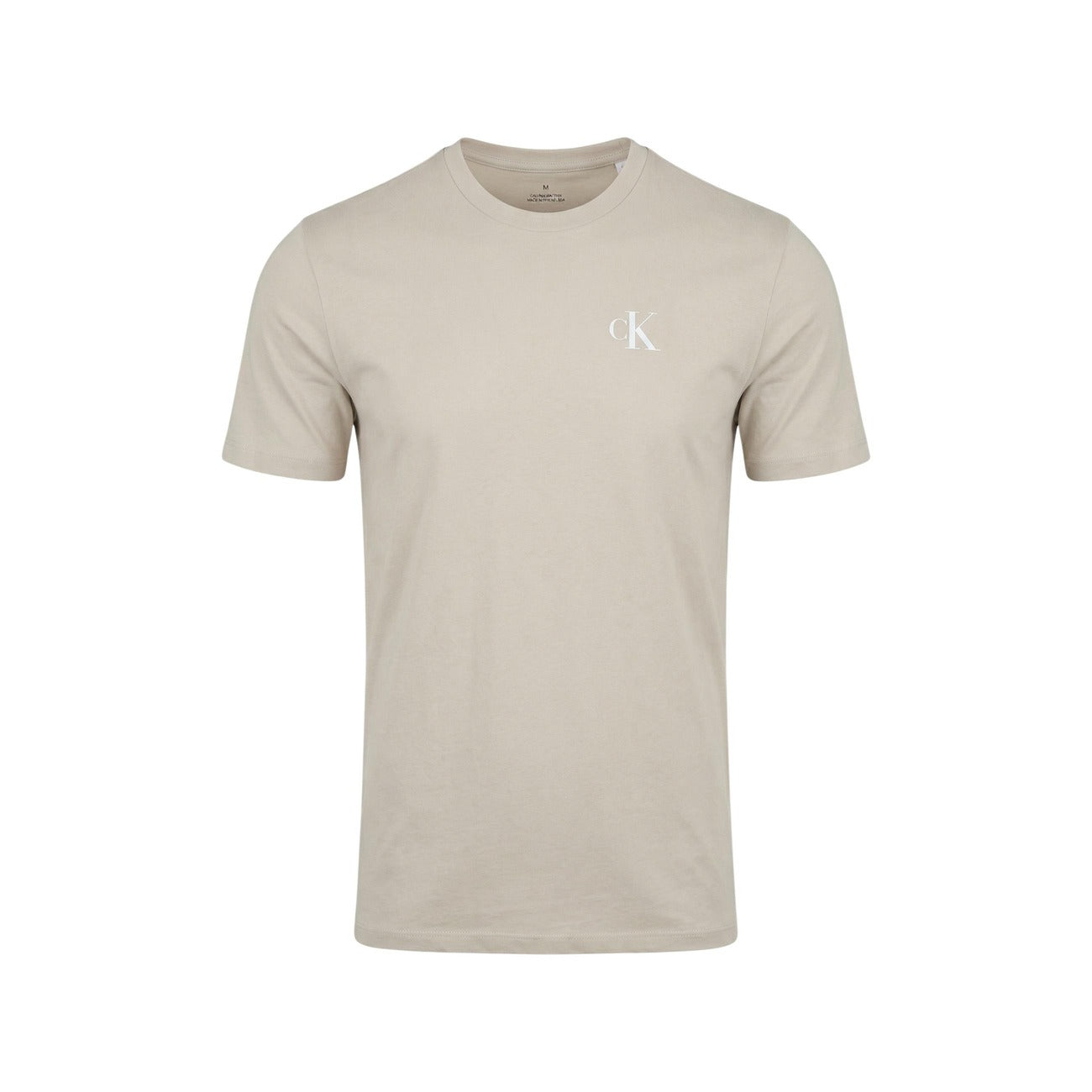 Calvin Klein Jeans T-shirt Men Beige #2455443