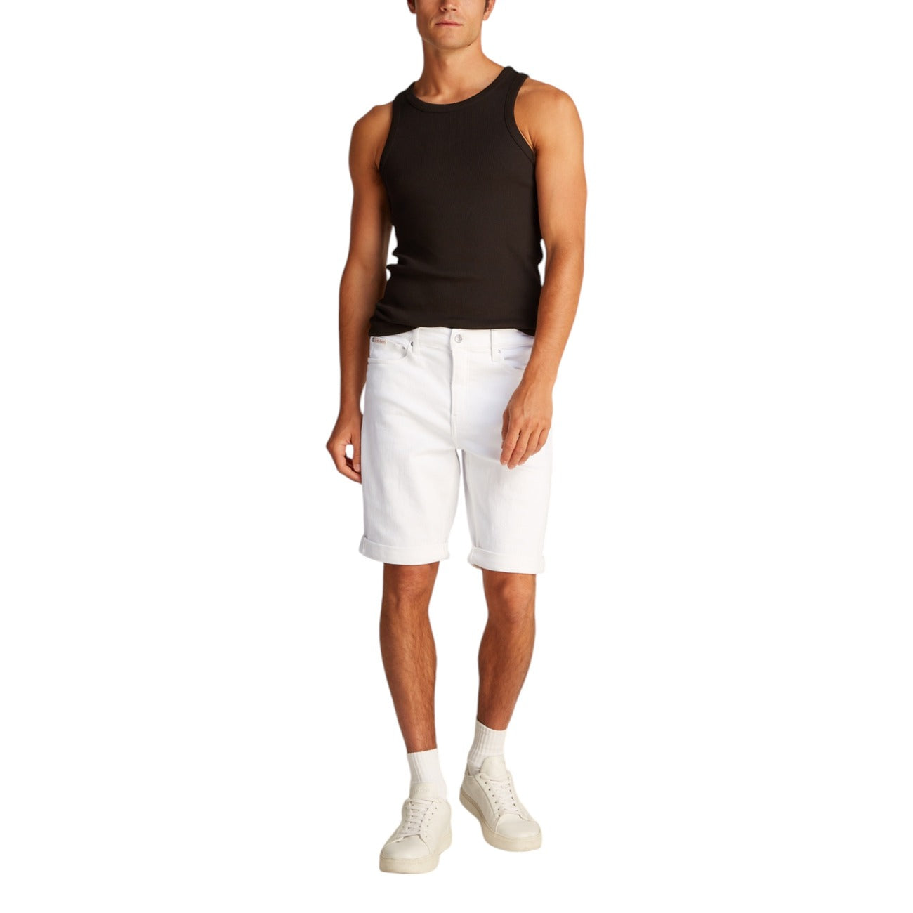 Calvin Klein Jeans Bermuda Heren Wit