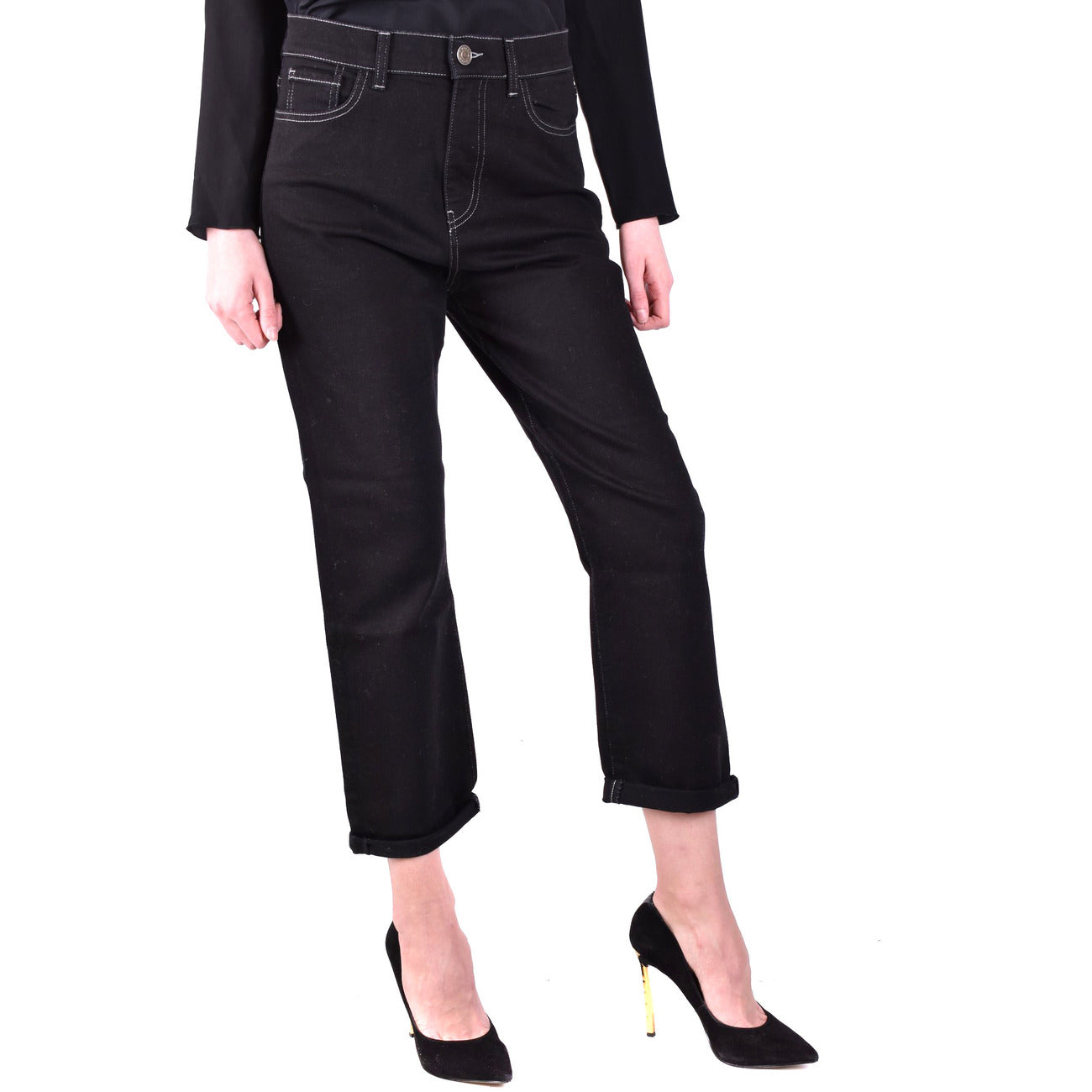 Twinset Jeans Damen Schwarz