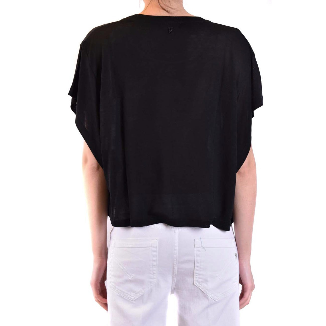 Dondup T-shirt Dames Zwart