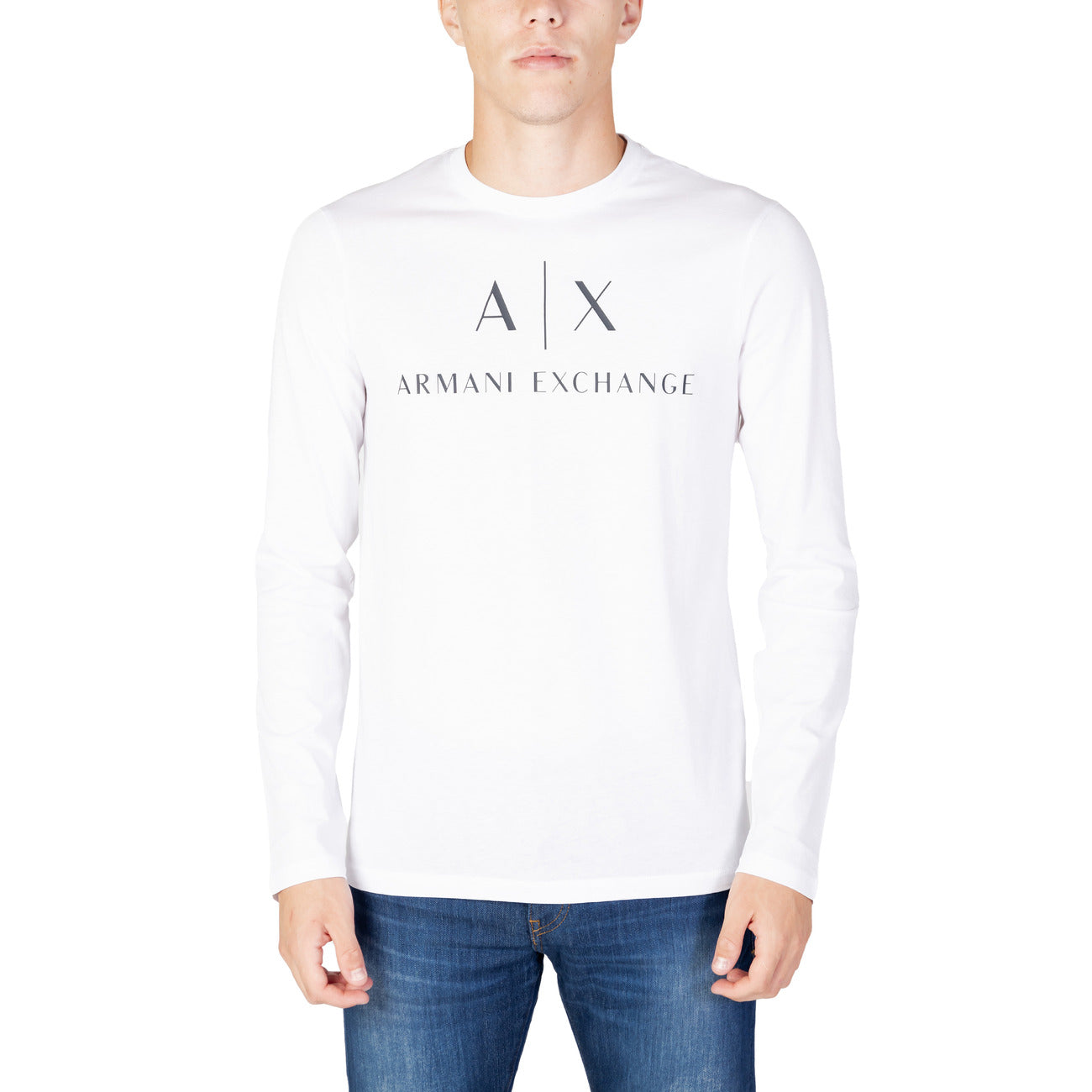 Armani Exchange T-Shirt Herren Weiß #1169033