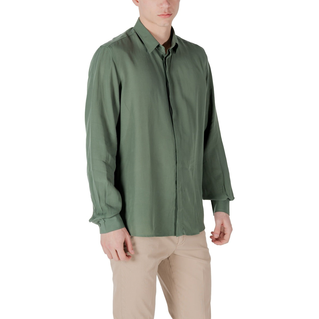 Antony Morato Shirt Heren Groen