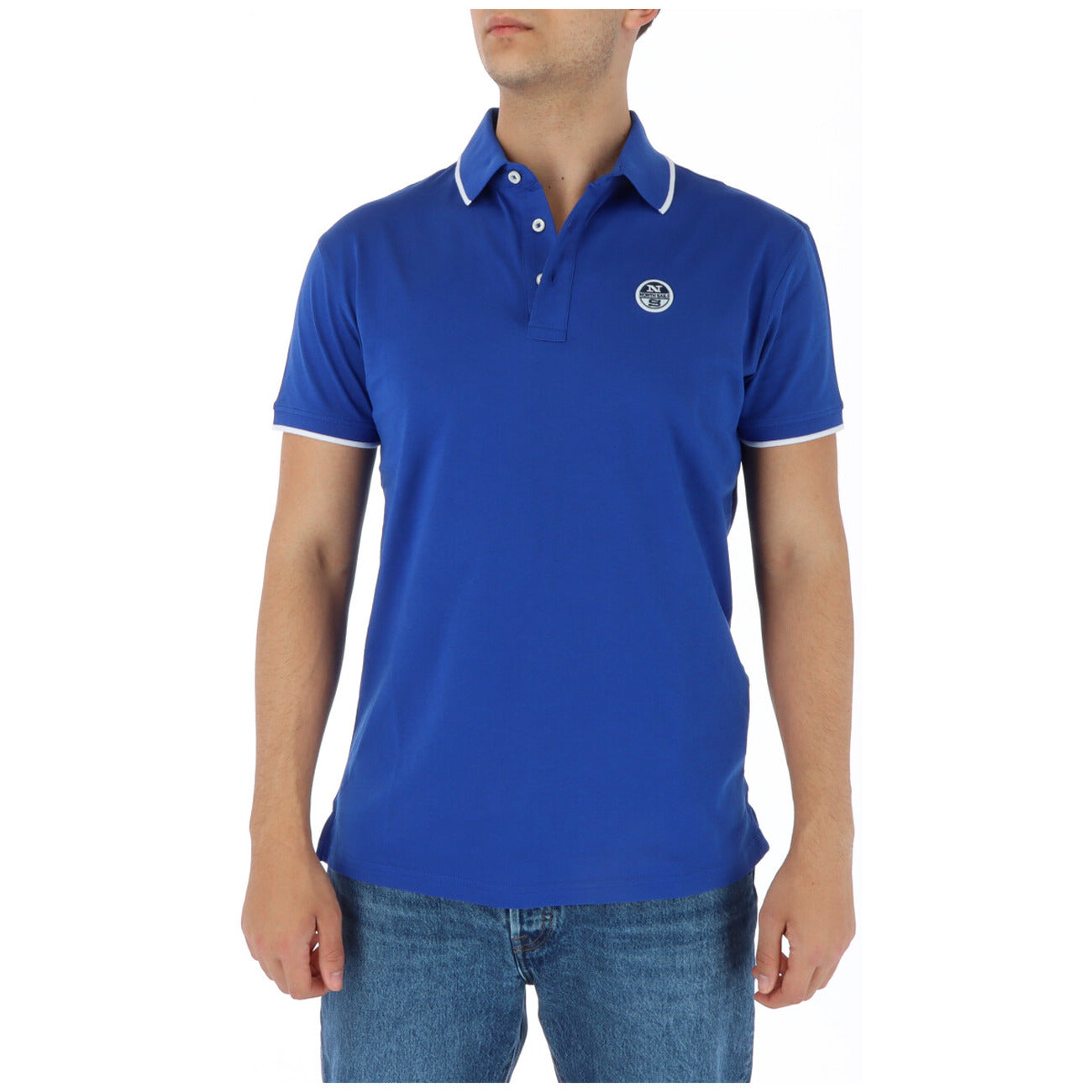 North Sails Polo Top Heren Blauw #432212