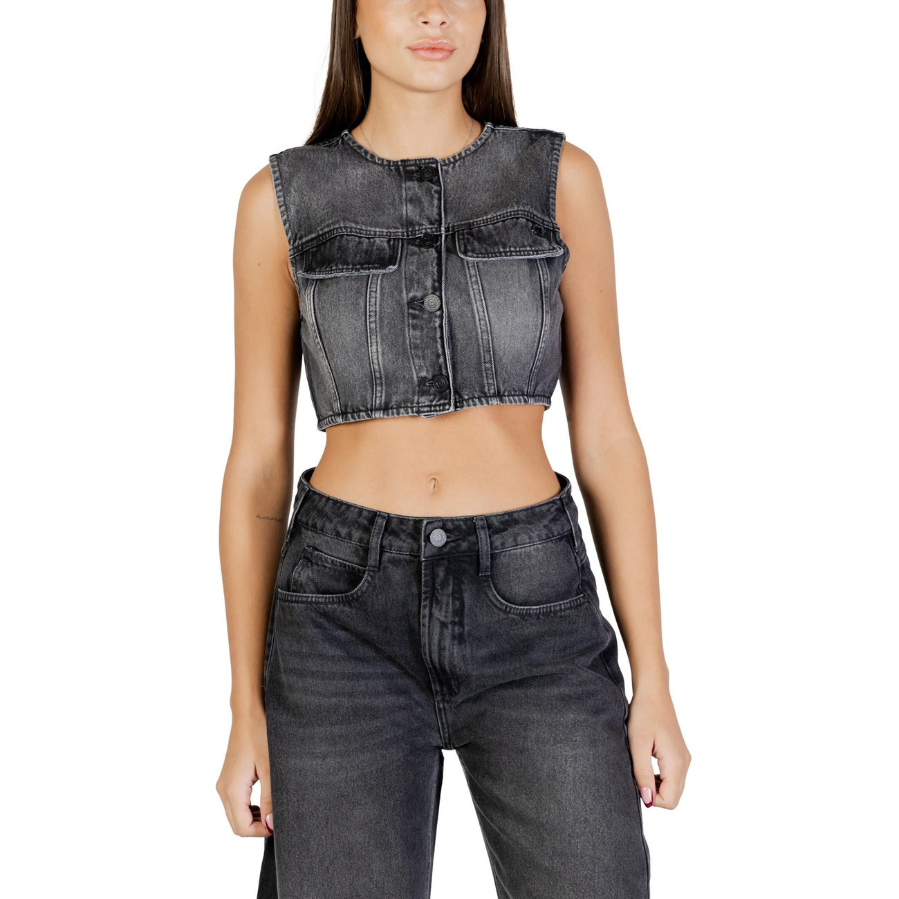 Colcci Top Damen Schwarz