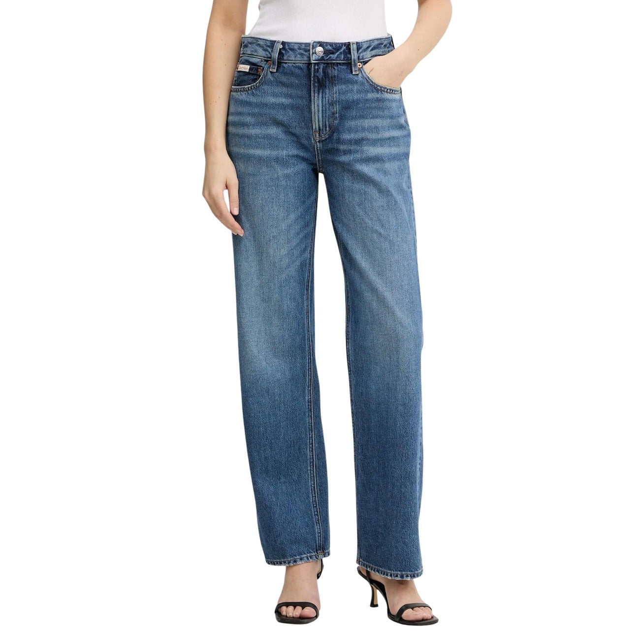 Calvin Klein Jeans Jeans Damen Hellblau Hellblau