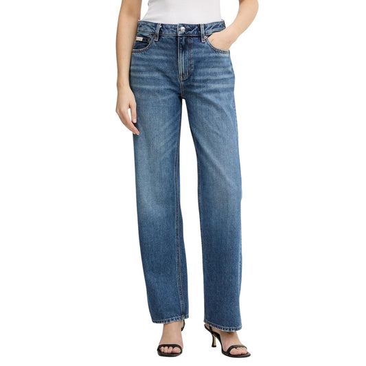 Calvin Klein Jeans Jeans Dames Lichtblauw Lichtblauw