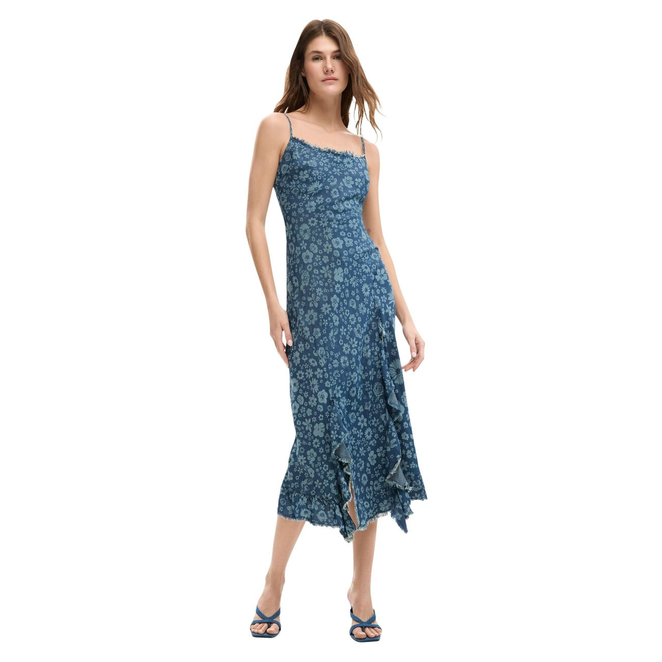 Desigual Kleid Damen Hellblau #2453051