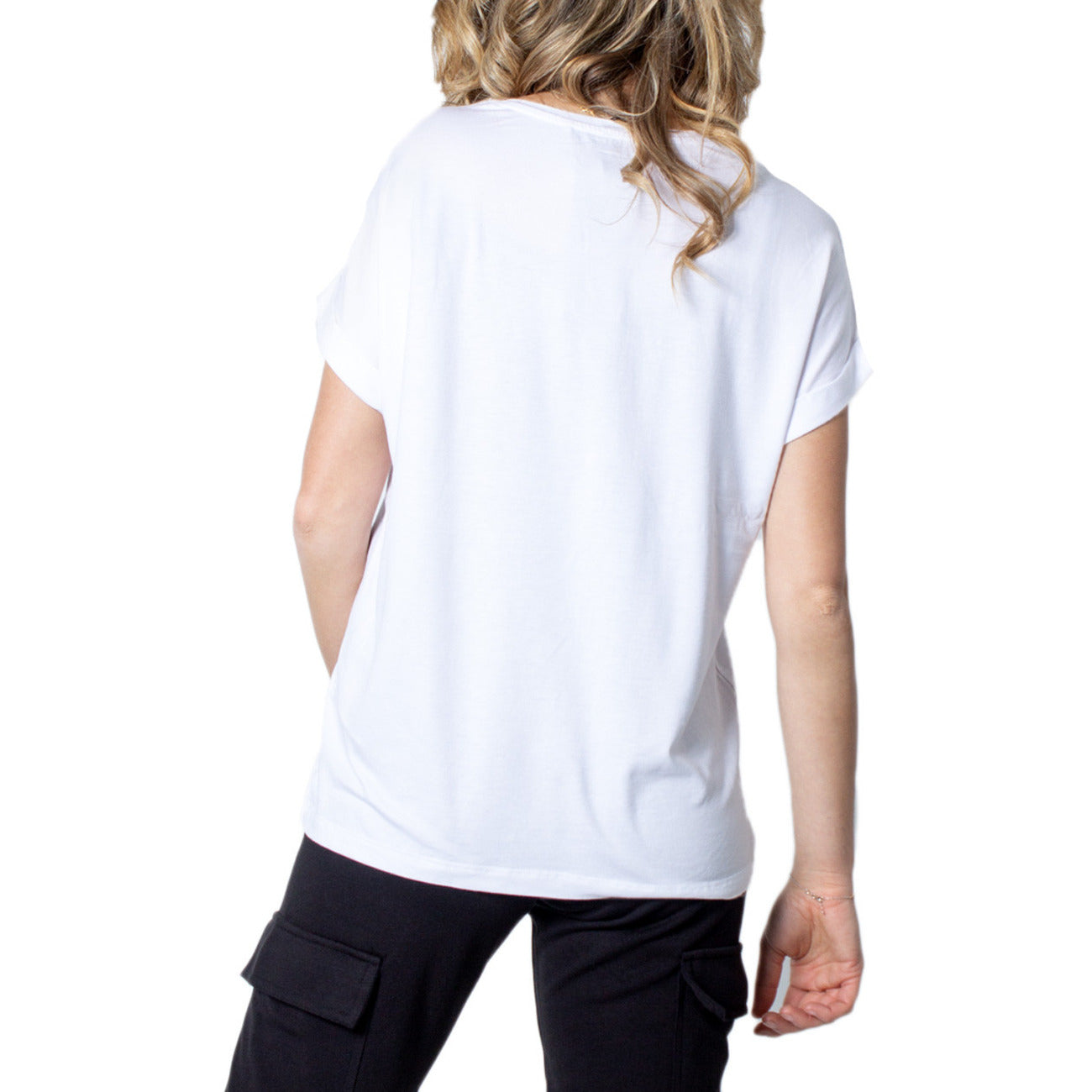 Only T-shirt Dames Wit #171275