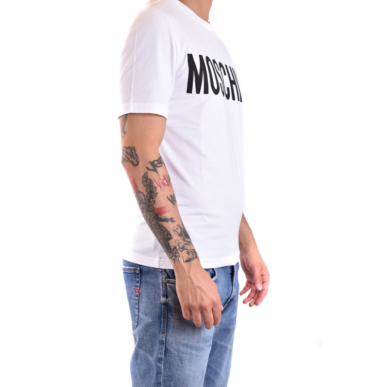 Moschino T-shirt Heren Wit #2424518