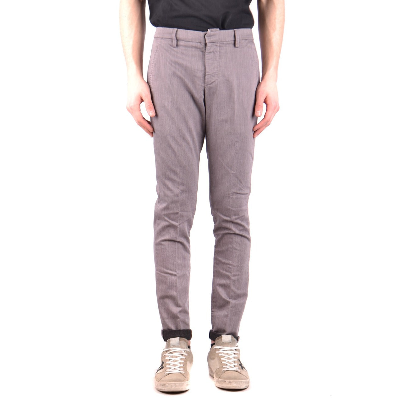 Dondup Hose Herren Grau #2429589
