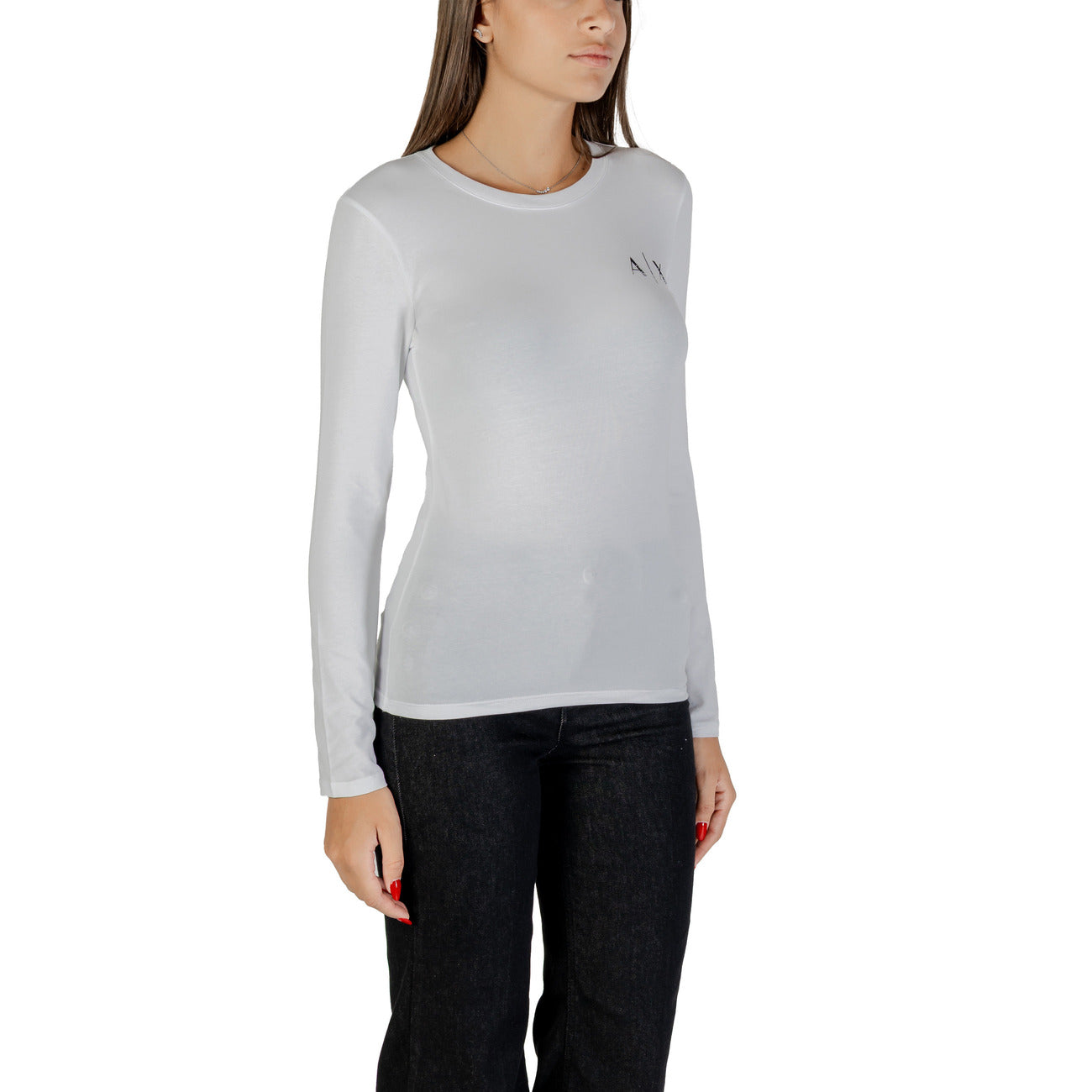 Armani Exchange T-shirt Dames Wit #2432311