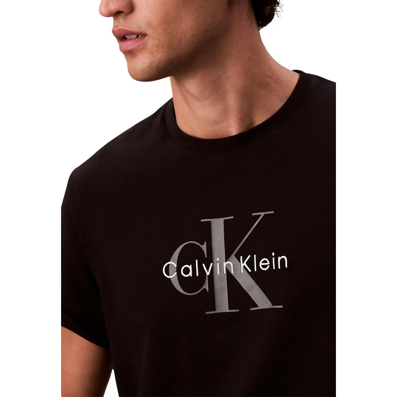Calvin Klein Jeans T-shirt Heren Zwart #2416113