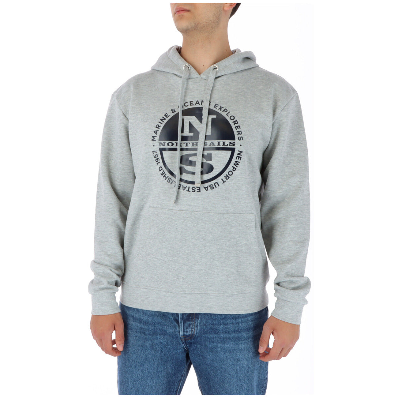 North Sails Sweatshirt Heren Blauw #423873
