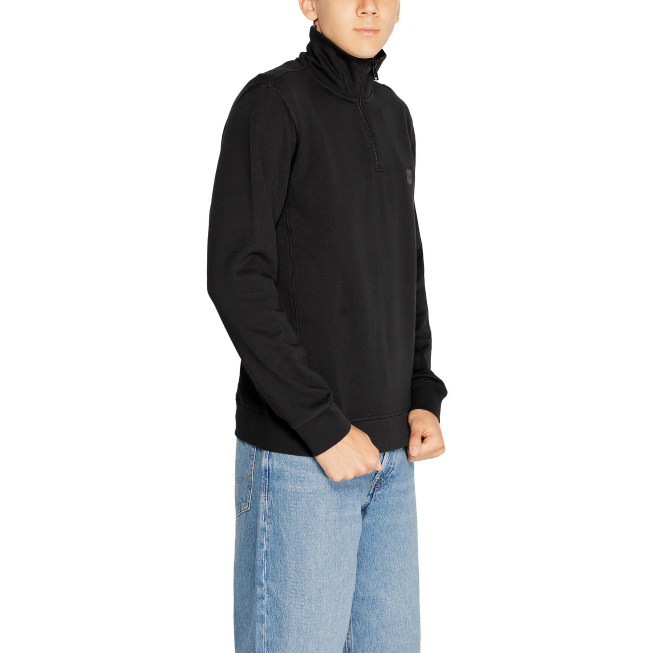 Boss Sweatshirt Heren Zwart #2329236