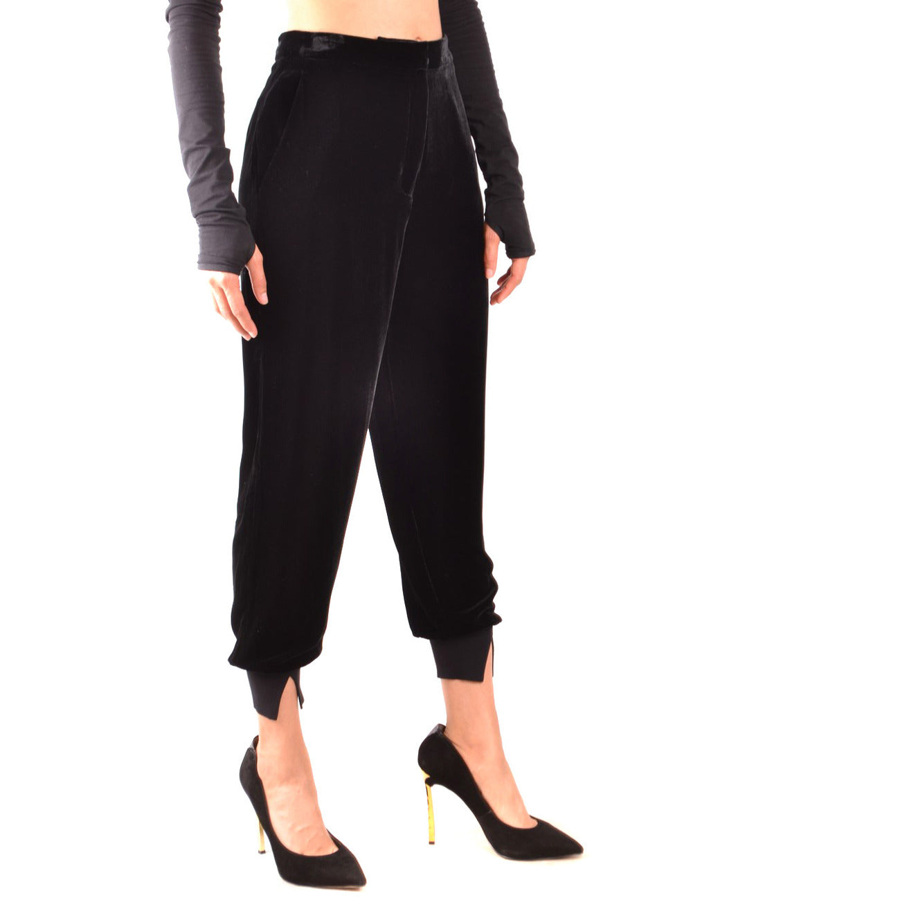 Twin-set Simona Barbieri Broek Dames Zwart
