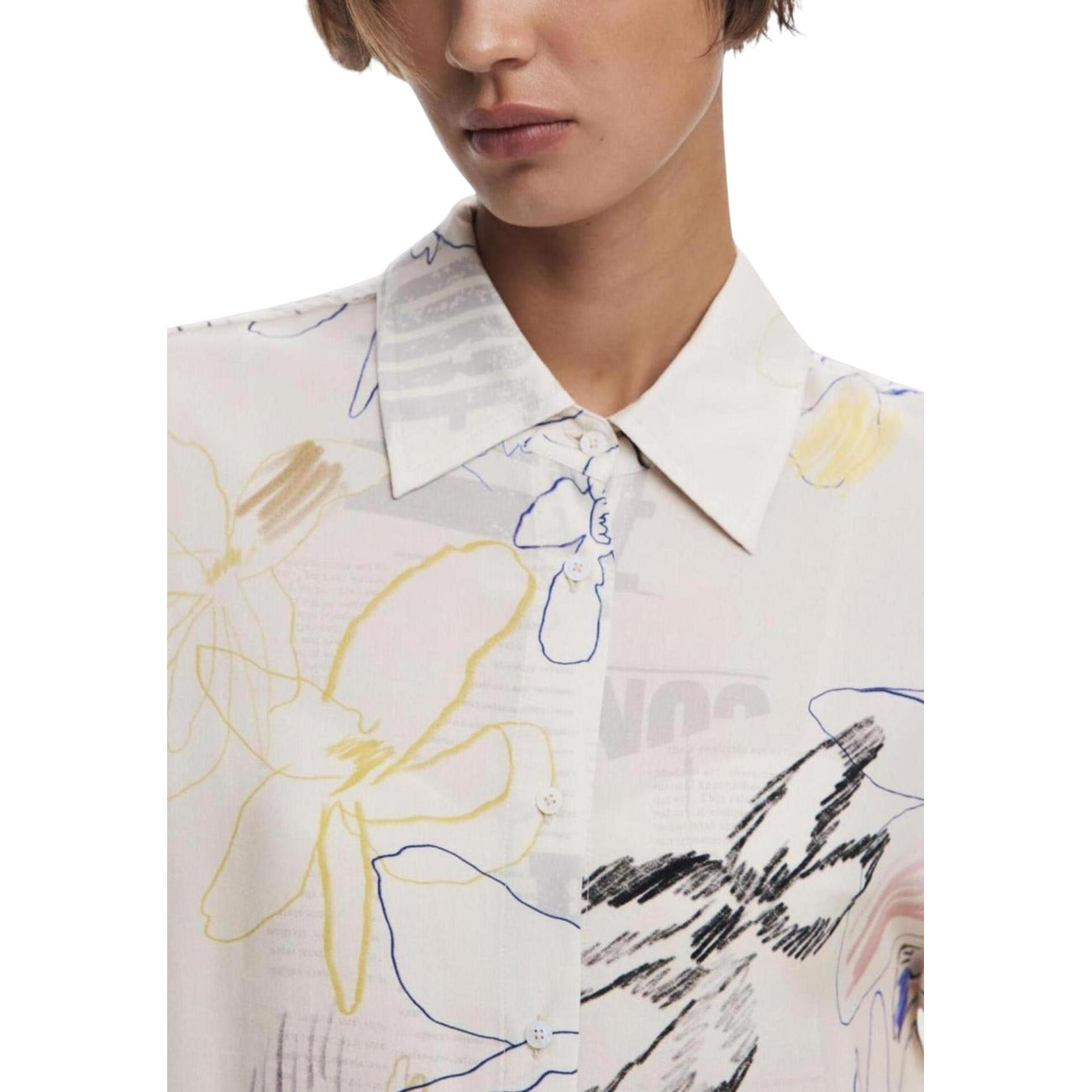 Desigual Shirt Damen Beige
