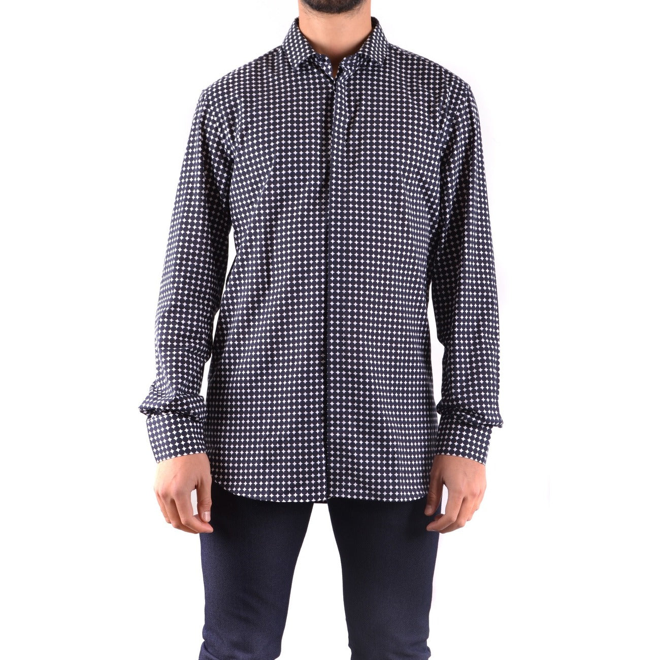 Neil Barrett Shirt Herren Blau