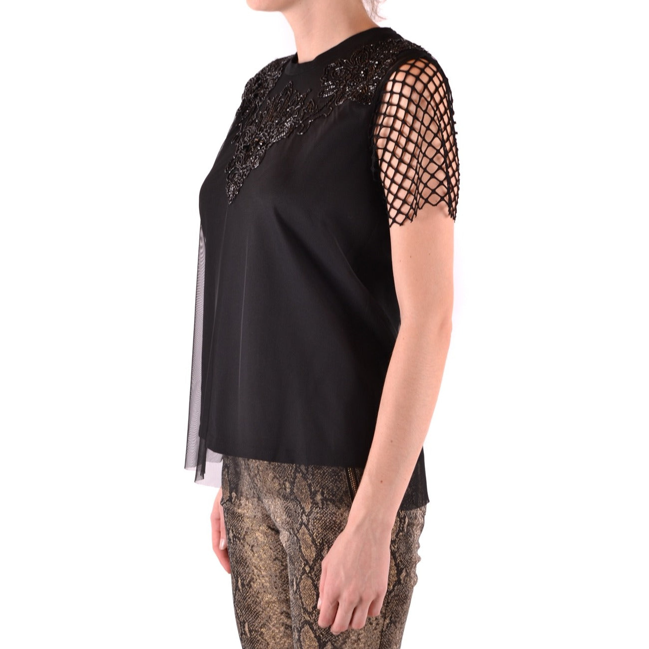 Twin-set Simona Barbieri Bluse Damen Schwarz