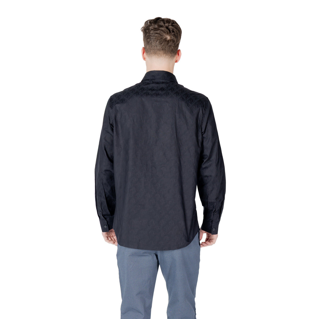 Armani Exchange Shirt Heren Blauw #2418826